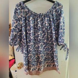 Mileage Blouse Size 1X